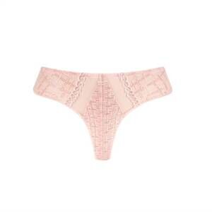 NEW LOUISA BRACQ women's tweegy slip brief in nude rose